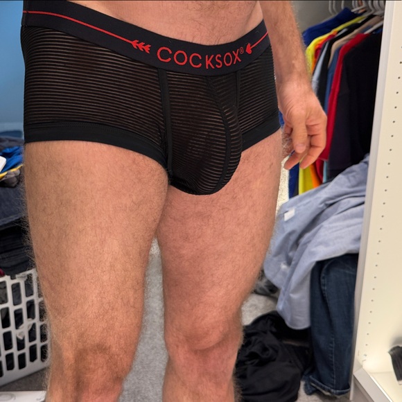 Cocksox Other - Cocksox Men's Black Sheer Boxer Briefs
